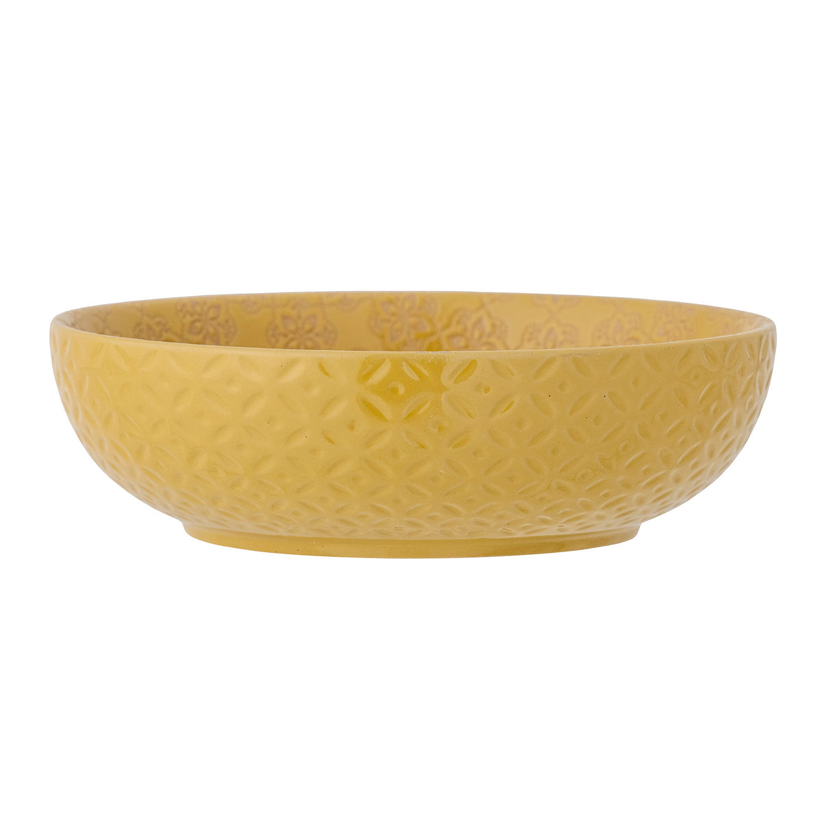 Marsala Schale, Gelb, Steingut in Yellow präsentiert im Onlineshop von KAQTU Design AG. Schale ist von Creative Collection