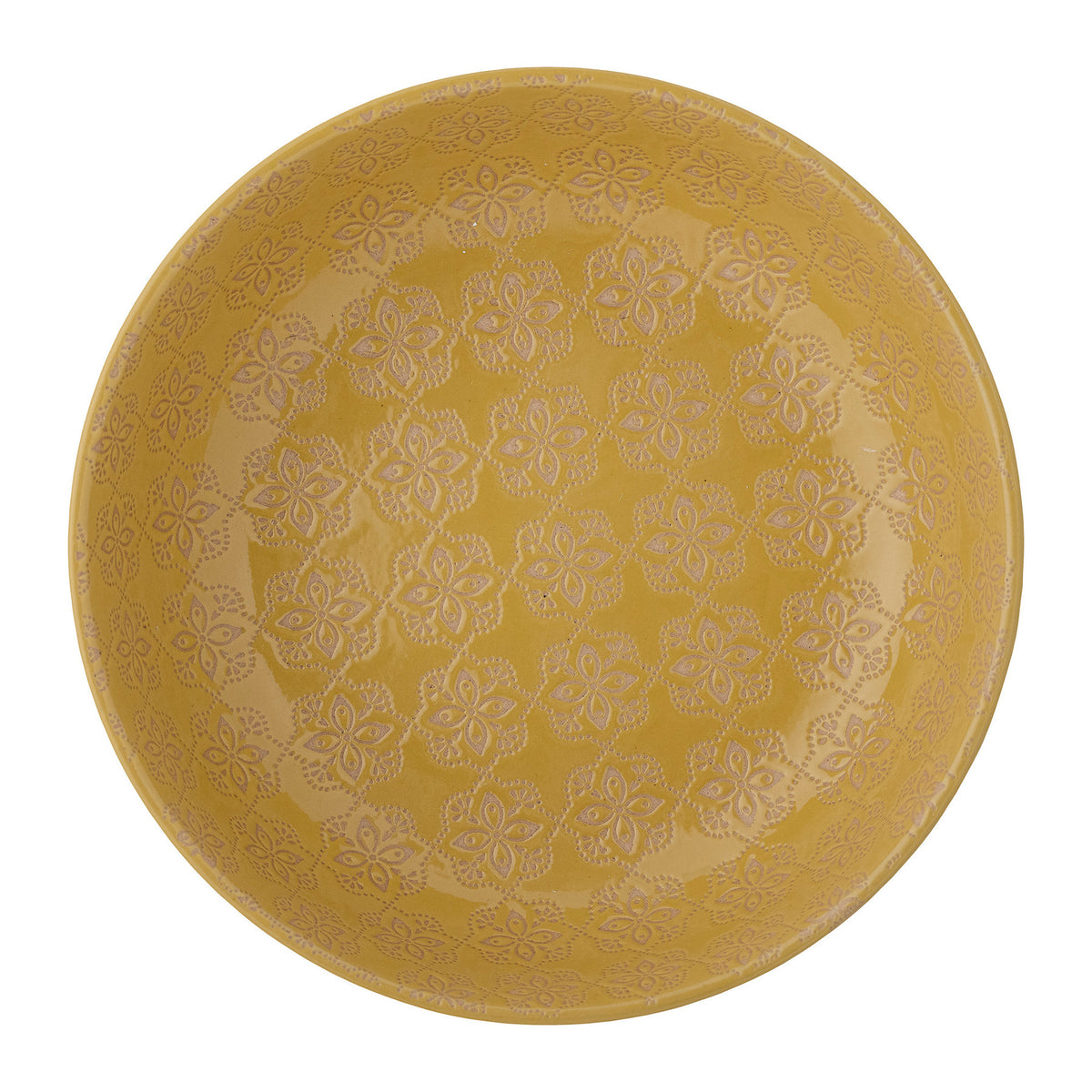 Marsala Schale, Gelb, Steingut in Yellow präsentiert im Onlineshop von KAQTU Design AG. Schale ist von Creative Collection