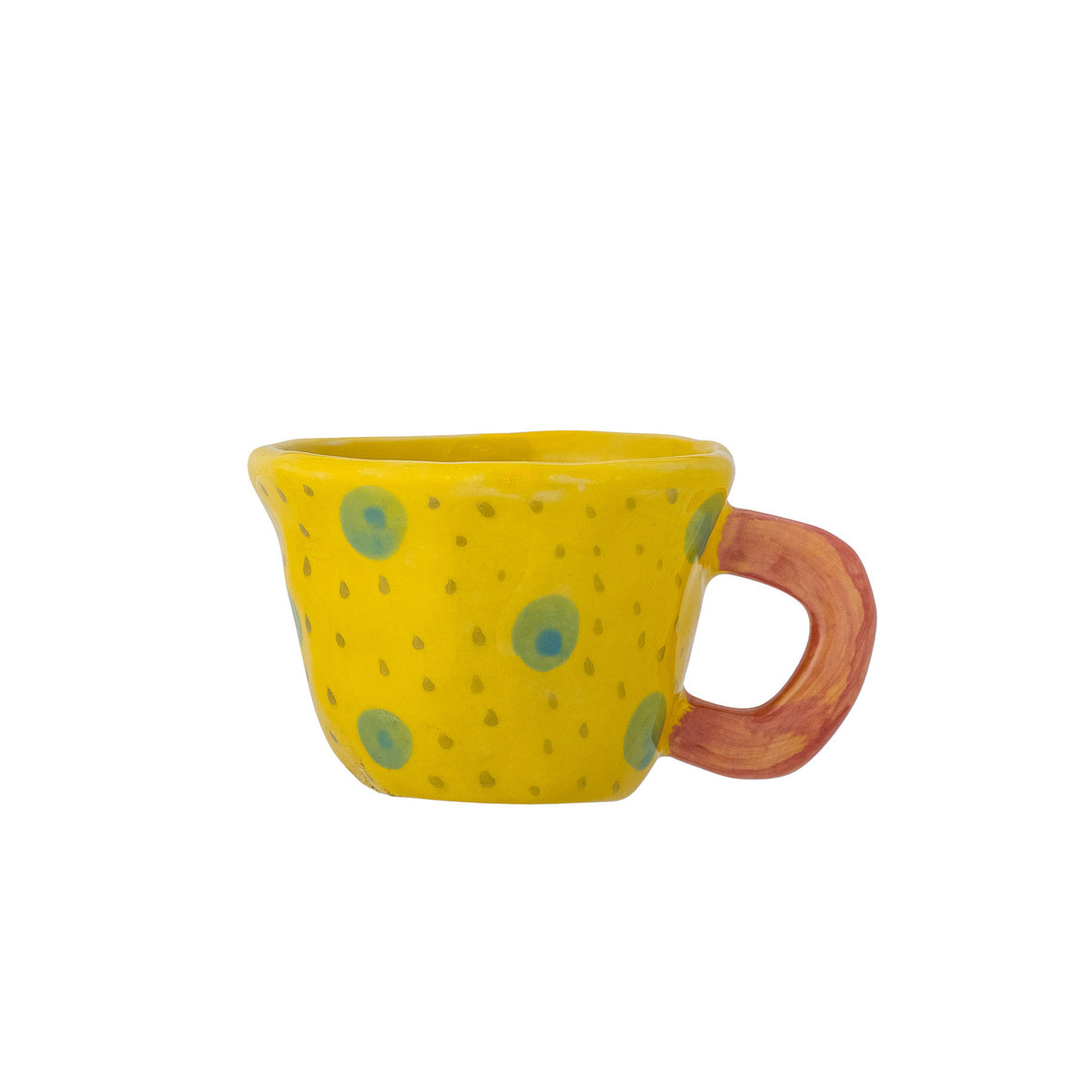 Nini Tasse, Gelb, Steingut in Yellow präsentiert im Onlineshop von KAQTU Design AG. Tasse ist von Bloomingville Mini