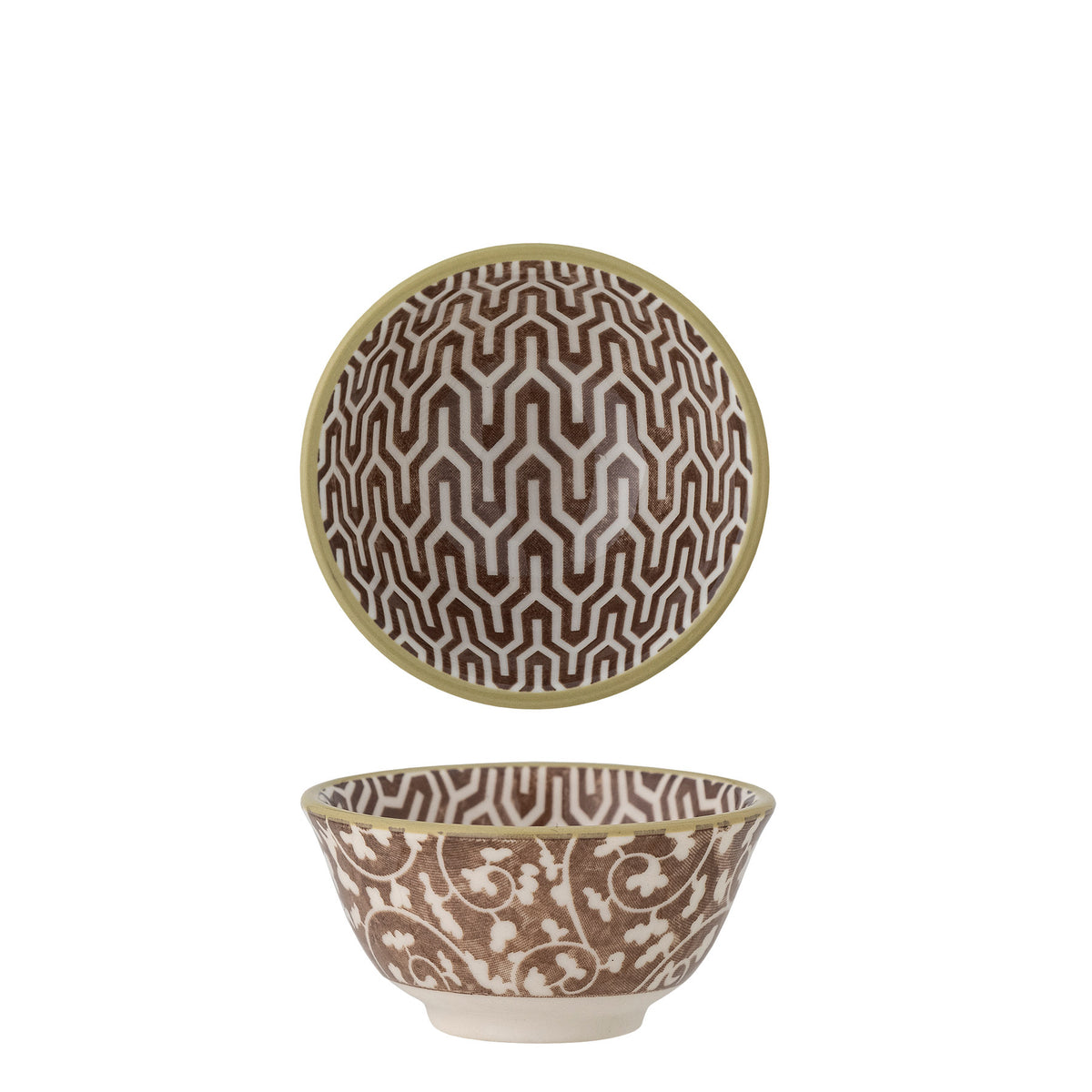 Maple Schale, Braun, Steingut in Brown präsentiert im Onlineshop von KAQTU Design AG. Schale ist von Creative Collection