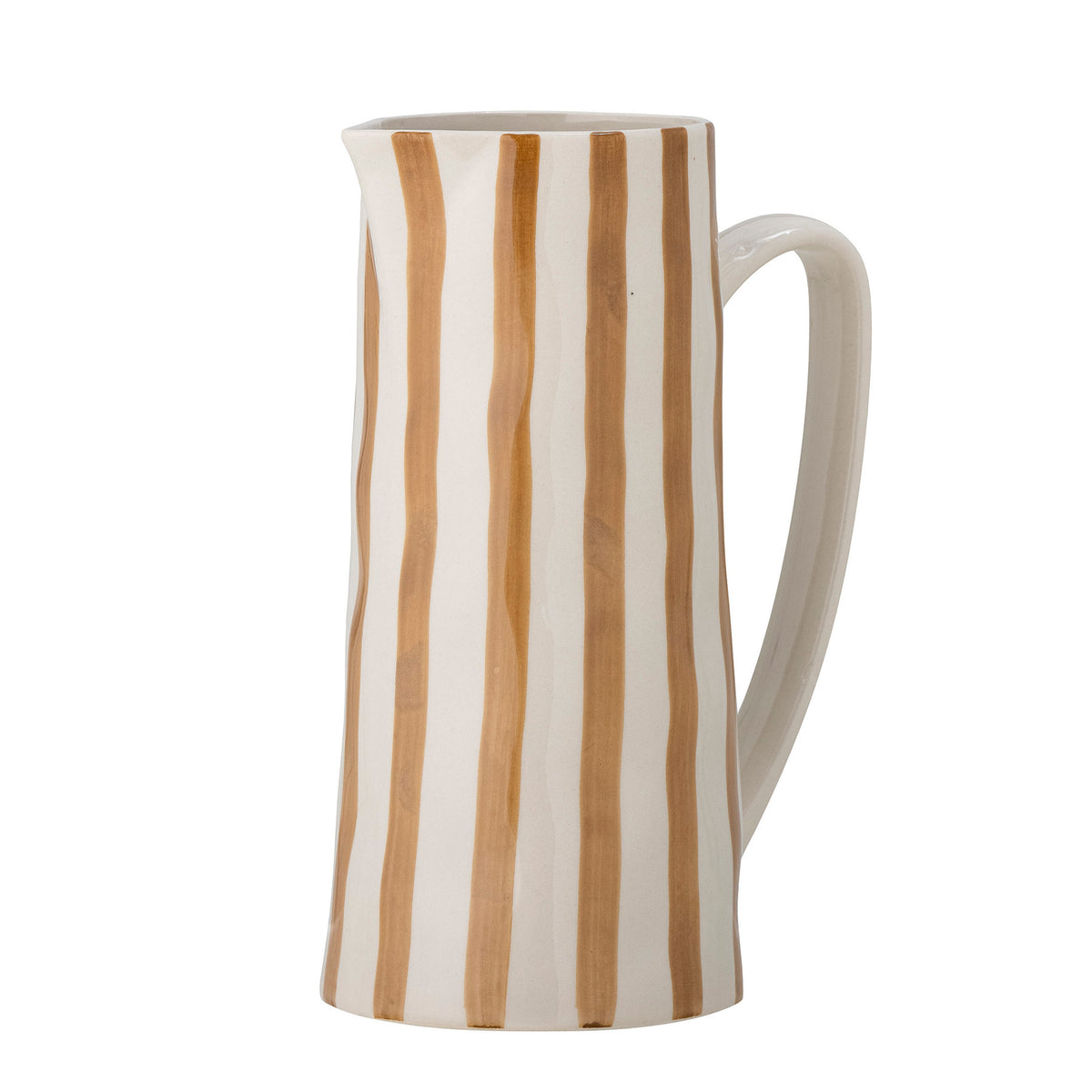 Begonia Krug, Braun, Steingut in Brown präsentiert im Onlineshop von KAQTU Design AG. Kanne ist von Creative Collection