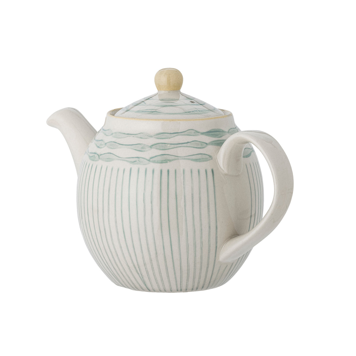 Maple Teekanne, Blue, Steingut in Blue präsentiert im Onlineshop von KAQTU Design AG. Teekrüge ist von Creative Collection