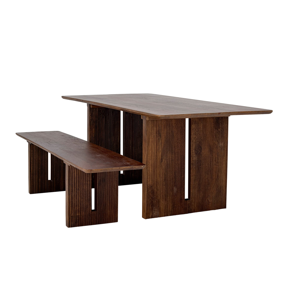 Milow Esstisch, Braun, Mango in Brown präsentiert im Onlineshop von KAQTU Design AG. Esstisch ist von Creative Collection