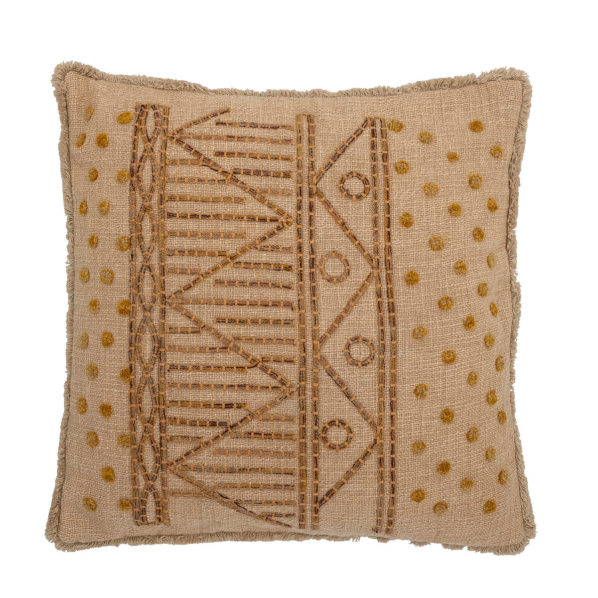 Taranto Kissen, Natur, Baumwolle in Nature präsentiert im Onlineshop von KAQTU Design AG. Deko Kissen ist von Bloomingville