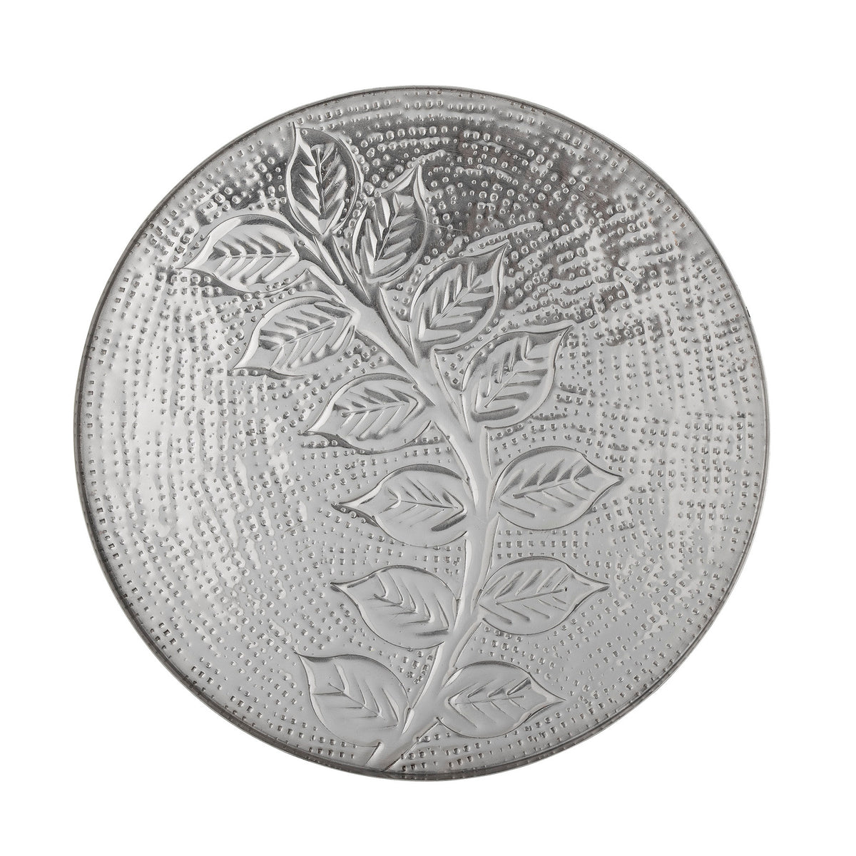 Leila Tablett, Silber, Metall in Silver präsentiert im Onlineshop von KAQTU Design AG. Tablett ist von Bloomingville