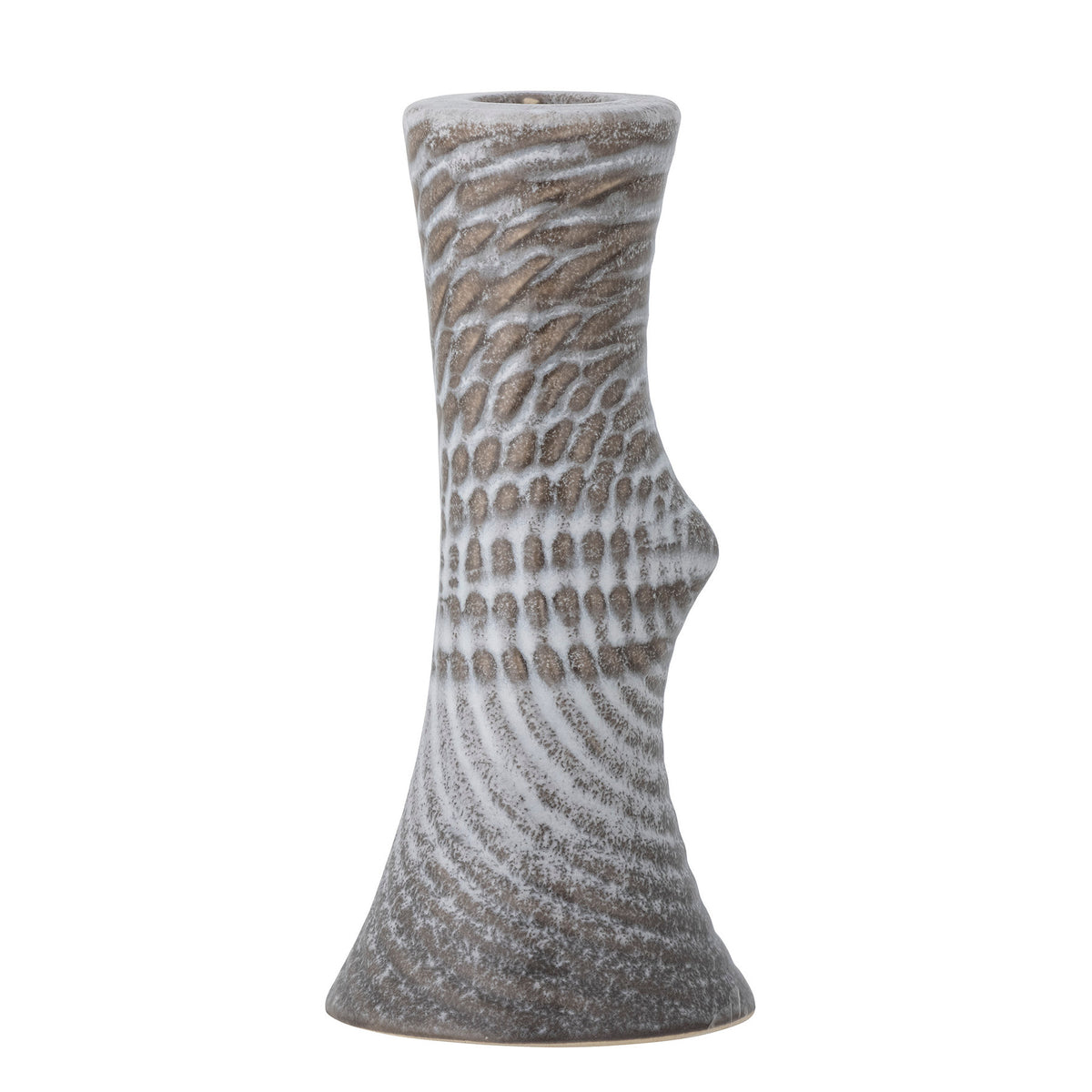 Raheem Kerzenhalter, Grau, Steingut in Grey präsentiert im Onlineshop von KAQTU Design AG. Kerzenständer ist von Bloomingville
