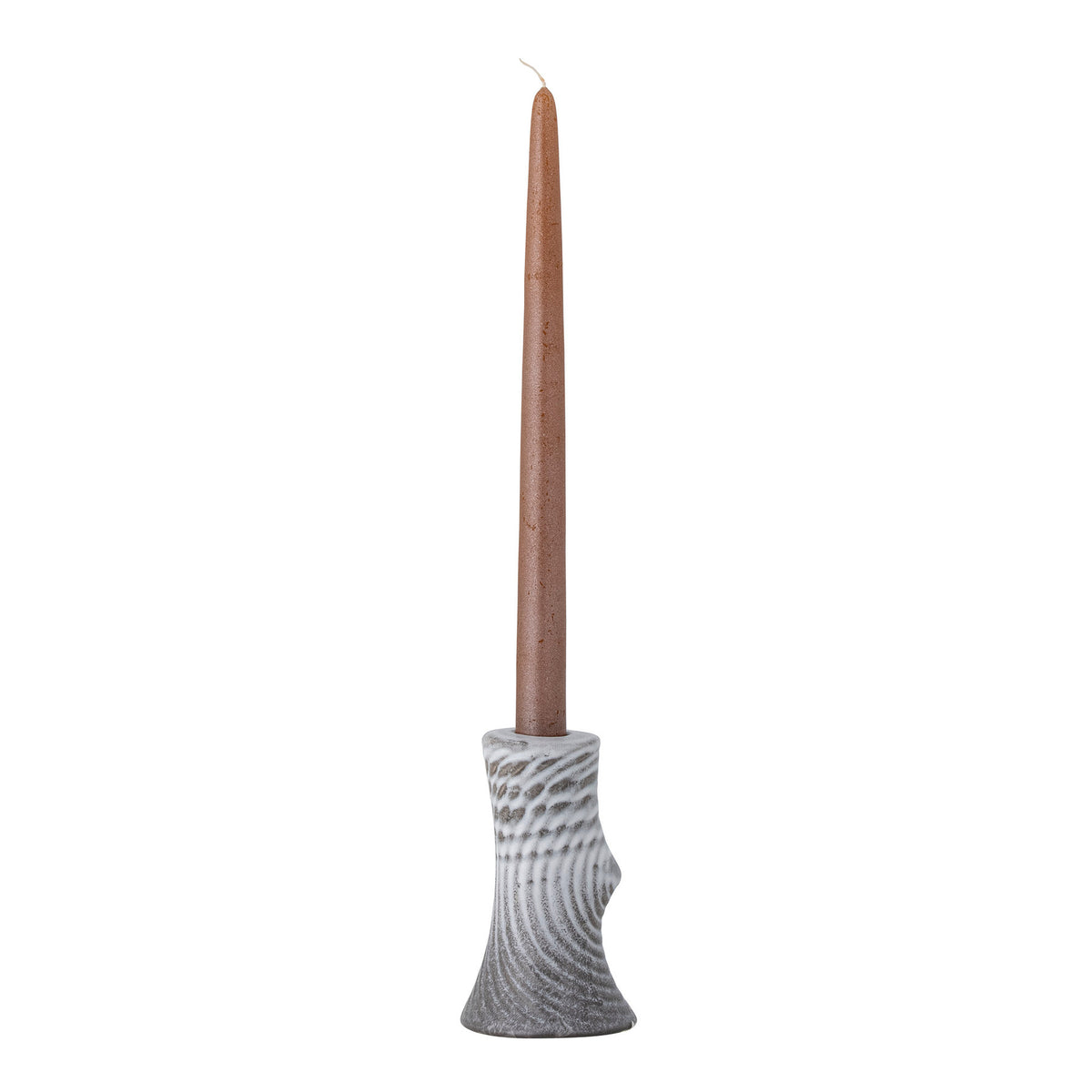 Raheem Kerzenhalter, Grau, Steingut in Grey präsentiert im Onlineshop von KAQTU Design AG. Kerzenständer ist von Bloomingville