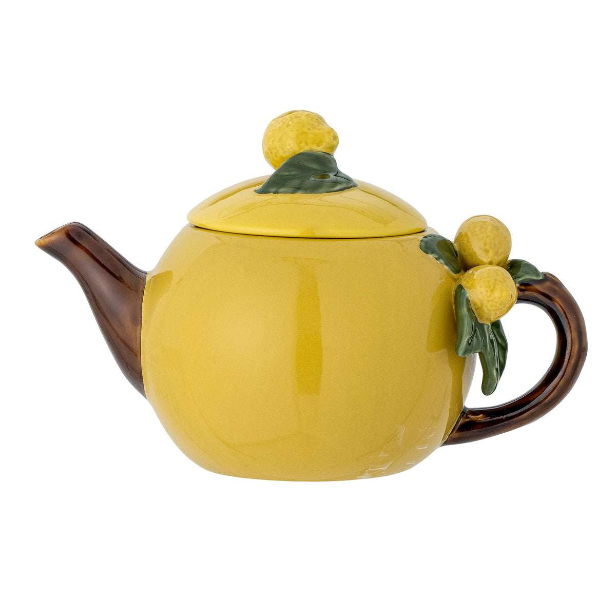 Limone Teekanne, Gelb, Steingut in Yellow präsentiert im Onlineshop von KAQTU Design AG. Teekrüge ist von Creative Collection