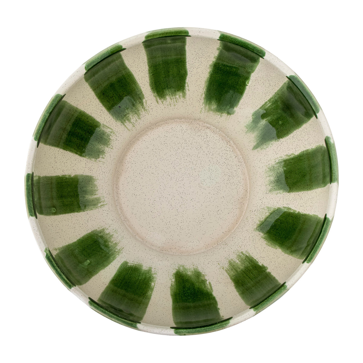 Shakti Schale, Grün, Steingut in Green präsentiert im Onlineshop von KAQTU Design AG. Schale ist von Creative Collection
