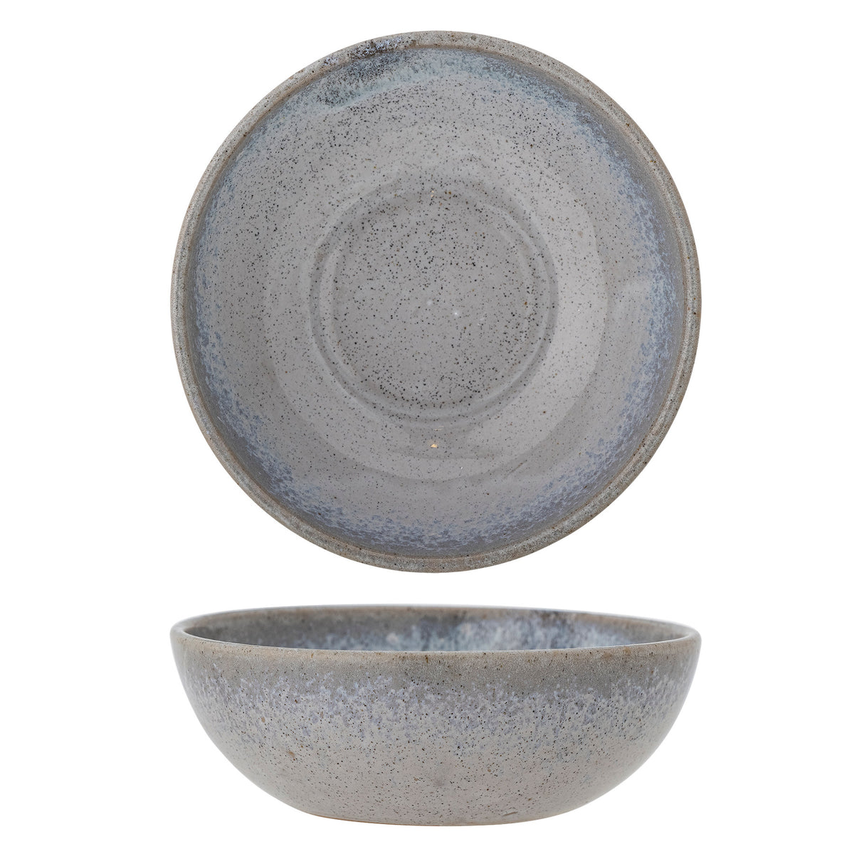 Paula Schale, Blue, Steingut in Blau präsentiert im Onlineshop von KAQTU Design AG. Schale ist von Bloomingville