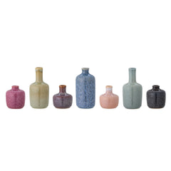 Maien Vase, Grün, Steingut
