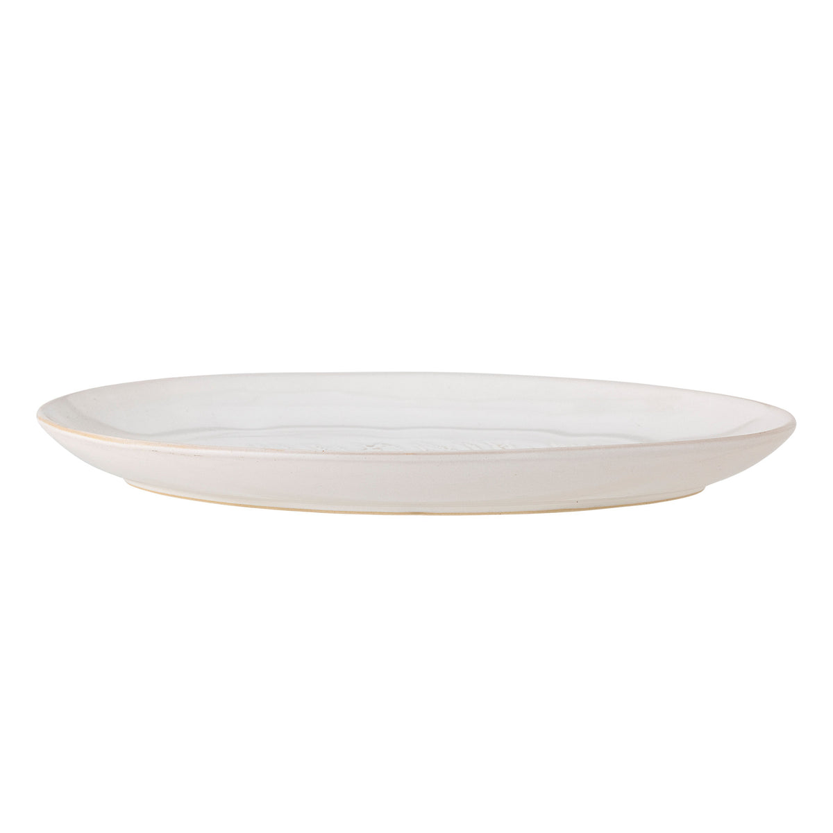 Winter Servierplatte, Natur, Steingut in Natur präsentiert im Onlineshop von KAQTU Design AG. Platte ist von Bloomingville