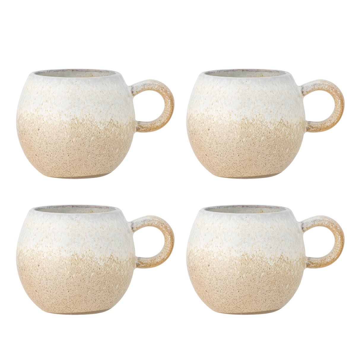 Paula Tasse, Multipack, Natur, Steingut in Nature präsentiert im Onlineshop von KAQTU Design AG. Tasse ist von Bloomingville