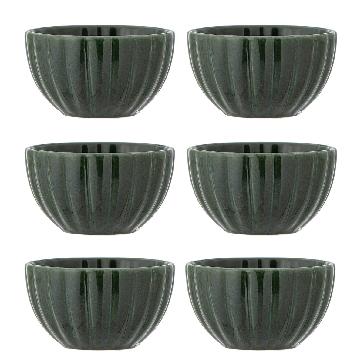 Latina Schale, Multipack, Grün, Steingut in Green präsentiert im Onlineshop von KAQTU Design AG. Schale ist von Bloomingville