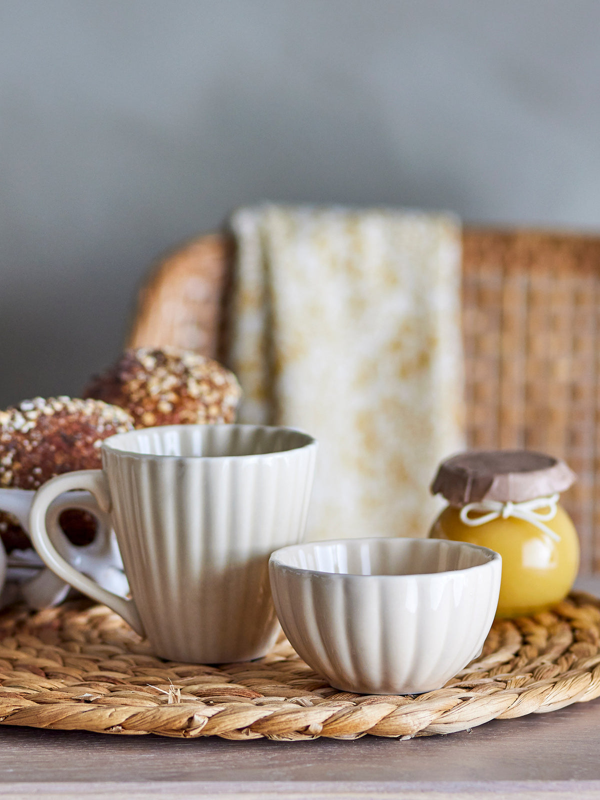 Latina Schale, Multipack, Natur, Steingut in Nature präsentiert im Onlineshop von KAQTU Design AG. Schale ist von Bloomingville