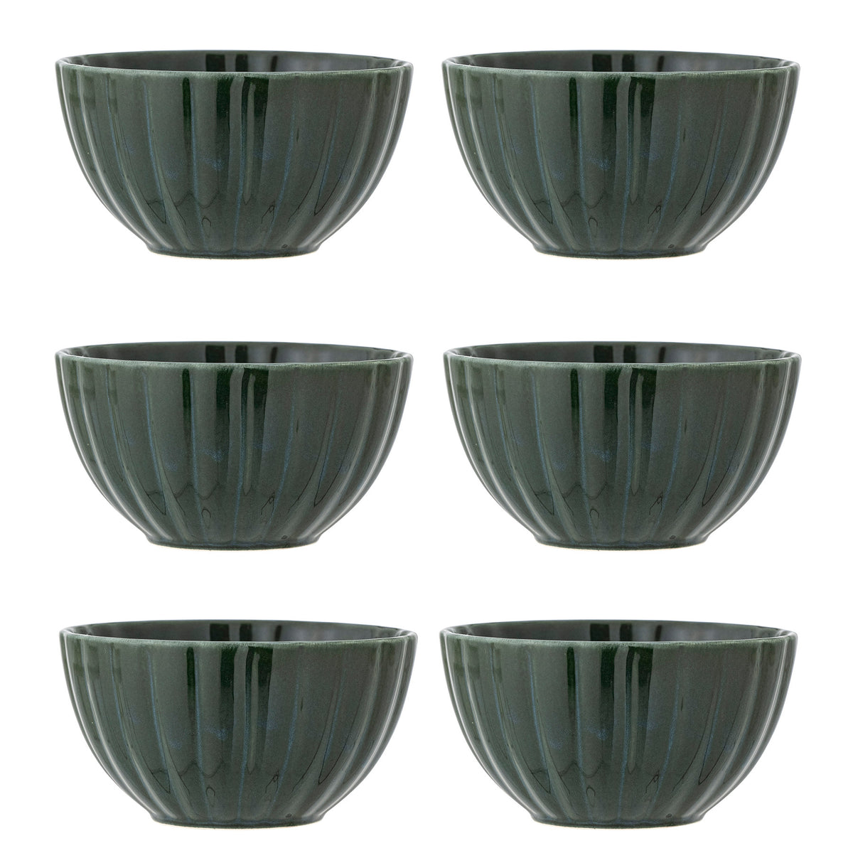 Latina Schale, Multipack, Grün, Steingut in Green präsentiert im Onlineshop von KAQTU Design AG. Schale ist von Bloomingville