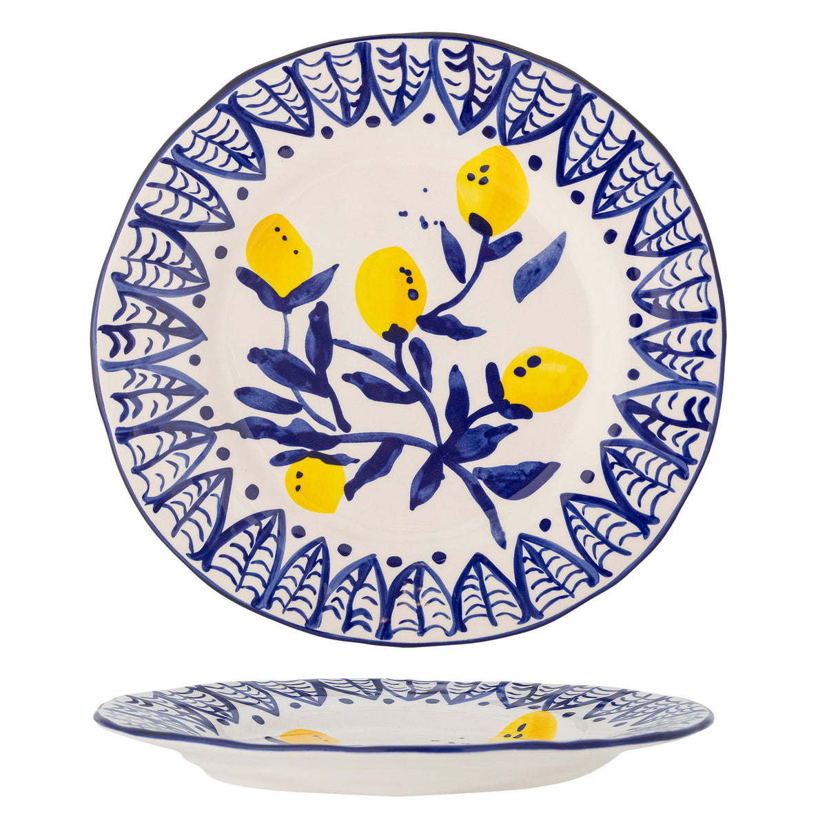 Maxima Teller, Blue, Steingut in Blau präsentiert im Onlineshop von KAQTU Design AG. Teller ist von Creative Collection