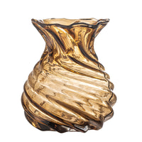 Rylo Vase, Braun, Glas