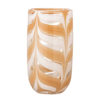 Taven Vase, Orange, Glas