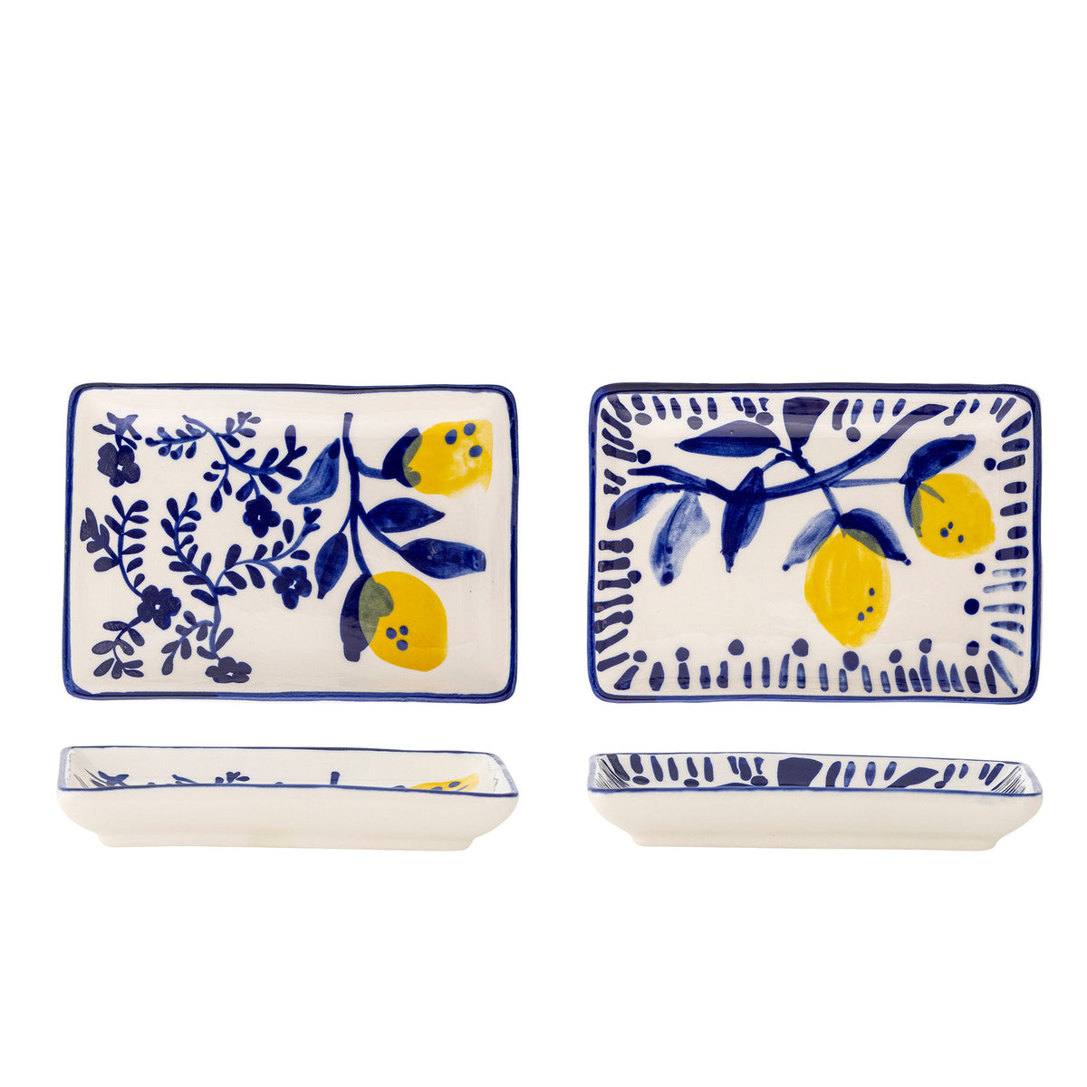 Maxima Teller, Blau, Steingut in Blau präsentiert im Onlineshop von KAQTU Design AG. Teller ist von Creative Collection