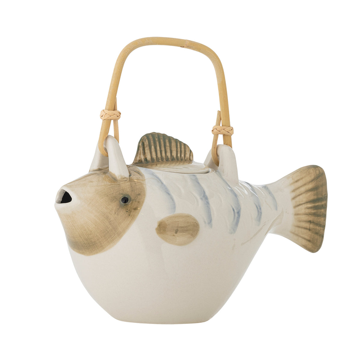 Wrenna Teekanne, Grau, Steingut in Grau präsentiert im Onlineshop von KAQTU Design AG. Teekrüge ist von Creative Collection