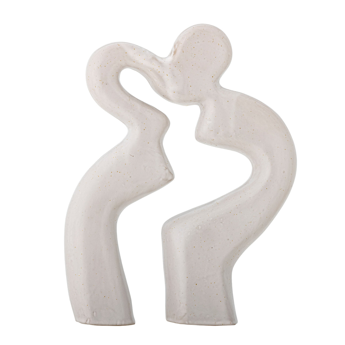 Sainab Deko, Weiss, Steingut in Weiss präsentiert im Onlineshop von KAQTU Design AG. Kunstgegenstände ist von Bloomingville