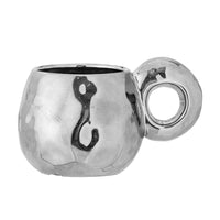 Shine Tasse, Silber, Steingut