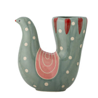 Trudy Vase, Grün, Steingut