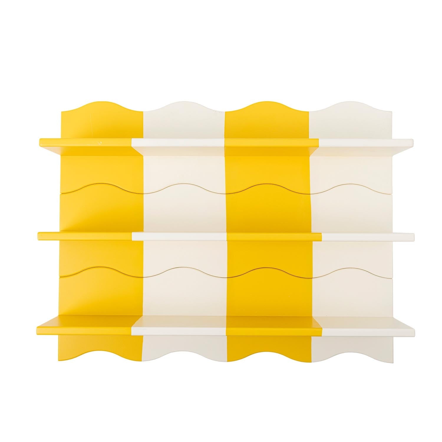 Bubbi Regal, Gelb, MDF in Gelb präsentiert im Onlineshop von KAQTU Design AG. Wandregal ist von Bloomingville Mini