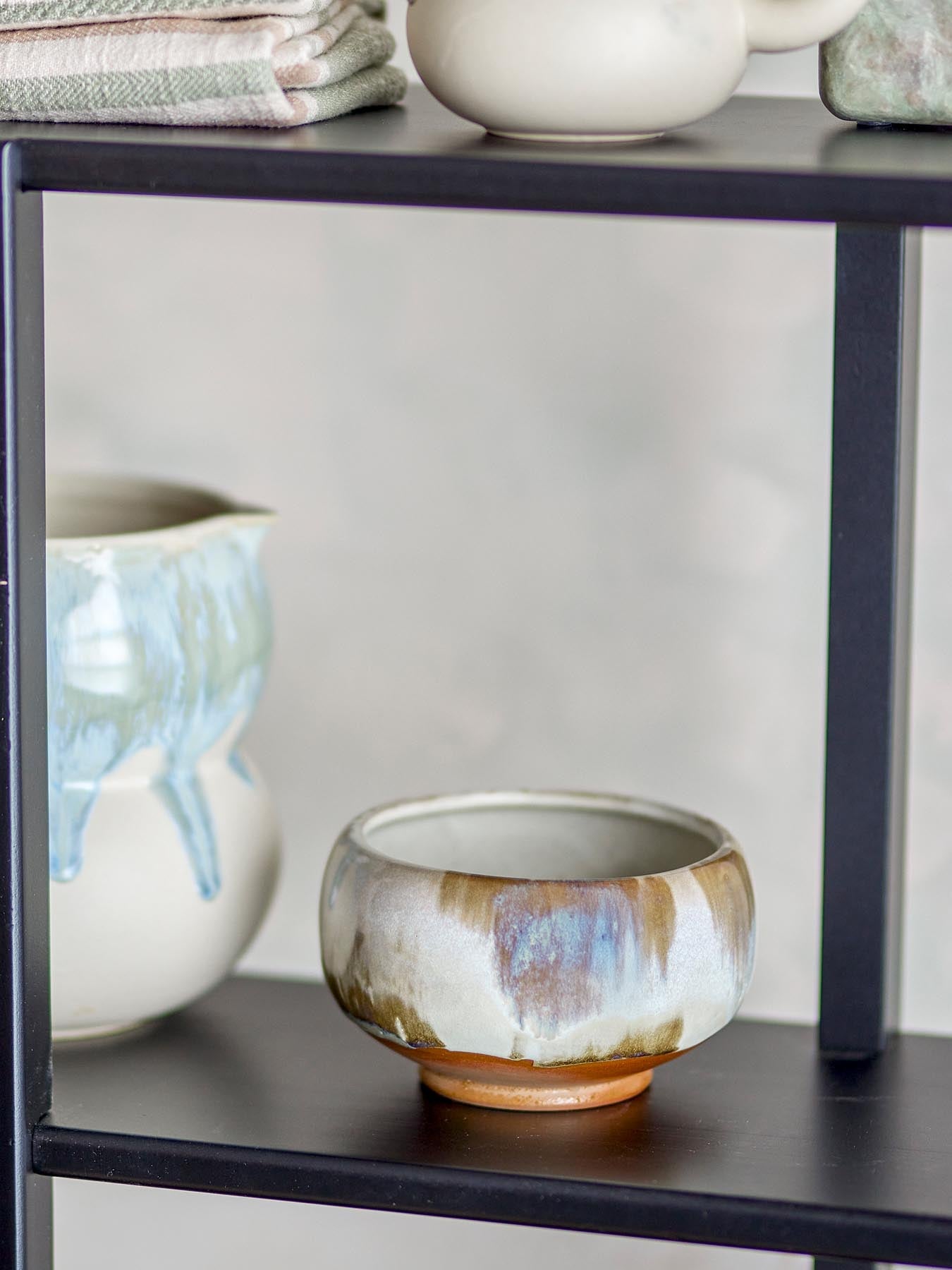 Jade Schale, Natur, Steingut in Natur präsentiert im Onlineshop von KAQTU Design AG. Schale ist von Bloomingville