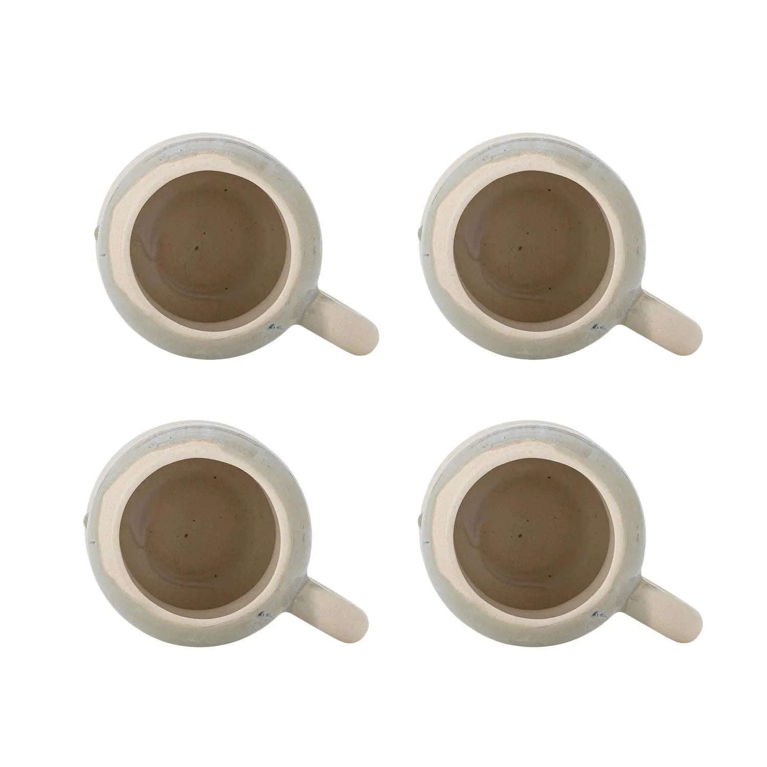 Luna Tasse, Blau, Steingut in Blau präsentiert im Onlineshop von KAQTU Design AG. Tasse ist von Bloomingville