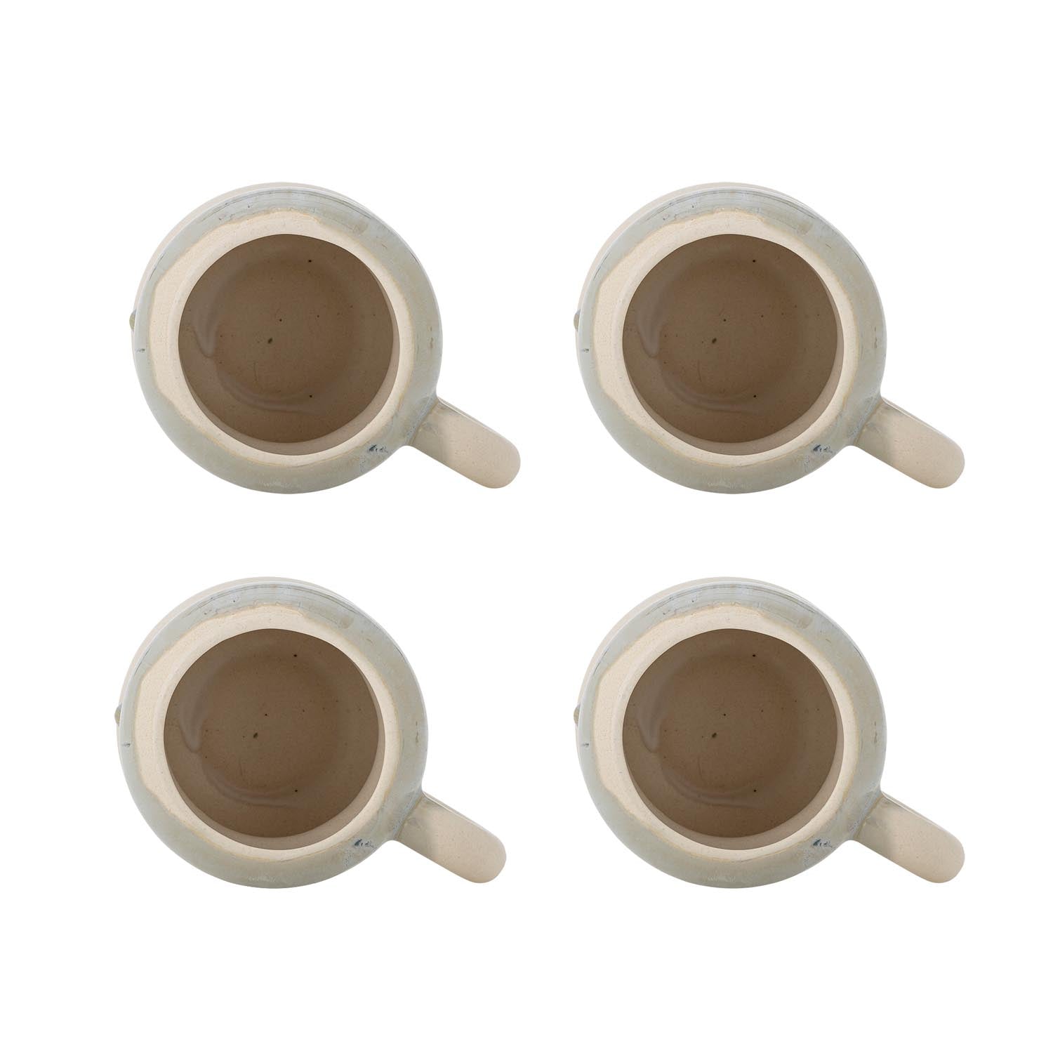 Luna Tasse, Blau, Steingut in Blau präsentiert im Onlineshop von KAQTU Design AG. Tasse ist von Bloomingville