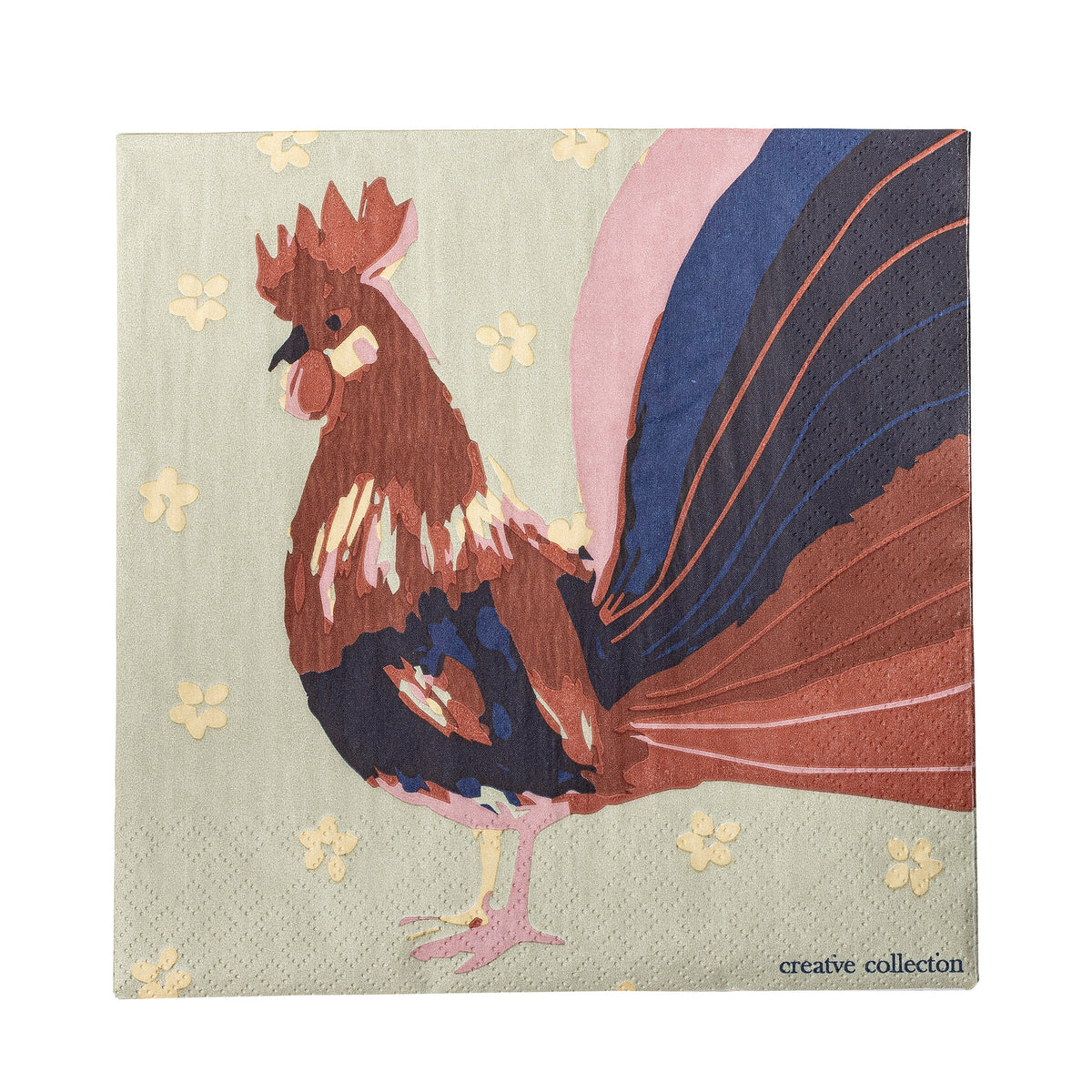 Hanaia Serviette, Grün, FSC® Mix, Papier in Grün präsentiert im Onlineshop von KAQTU Design AG. Servietten ist von Creative Collection