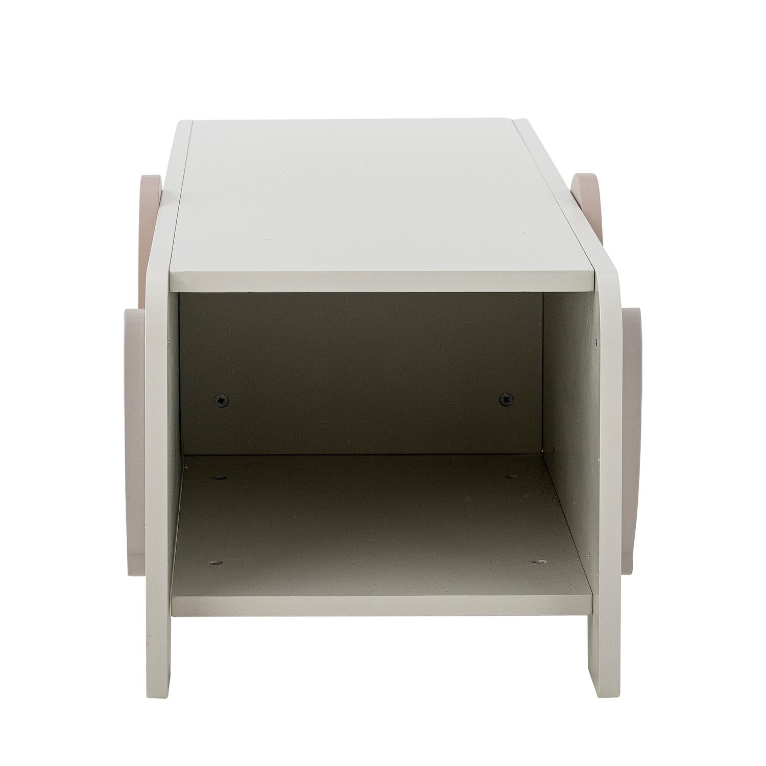 Die Ferdinand Bank von Bloomingville Mini begeistert mit ihrem verspielten Elefanten-Design, bietet Stauraum und ist nachhaltig aus FSC®100% MDF gefertigt.