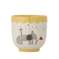 Celebrate Tasse, Gelb, Steingut