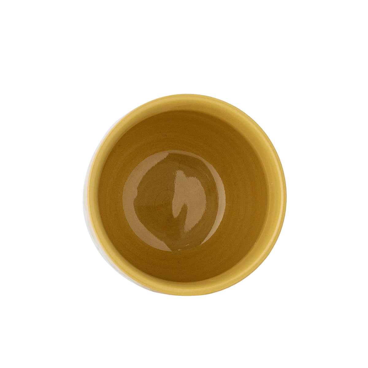 Celebrate Tasse, Gelb, Steingut in Gelb präsentiert im Onlineshop von KAQTU Design AG. Tasse ist von Bloomingville Mini