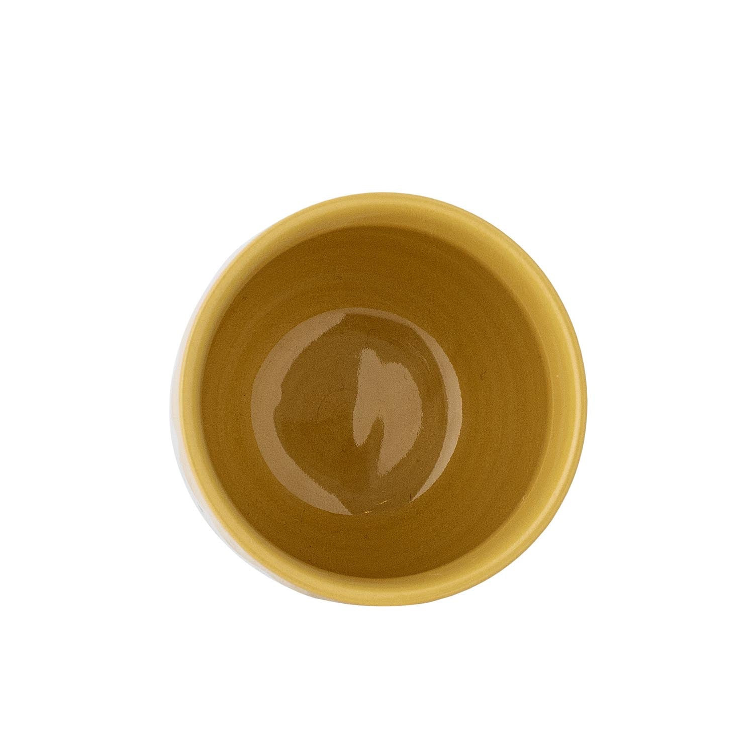 Celebrate Tasse, Gelb, Steingut in Gelb präsentiert im Onlineshop von KAQTU Design AG. Tasse ist von Bloomingville Mini