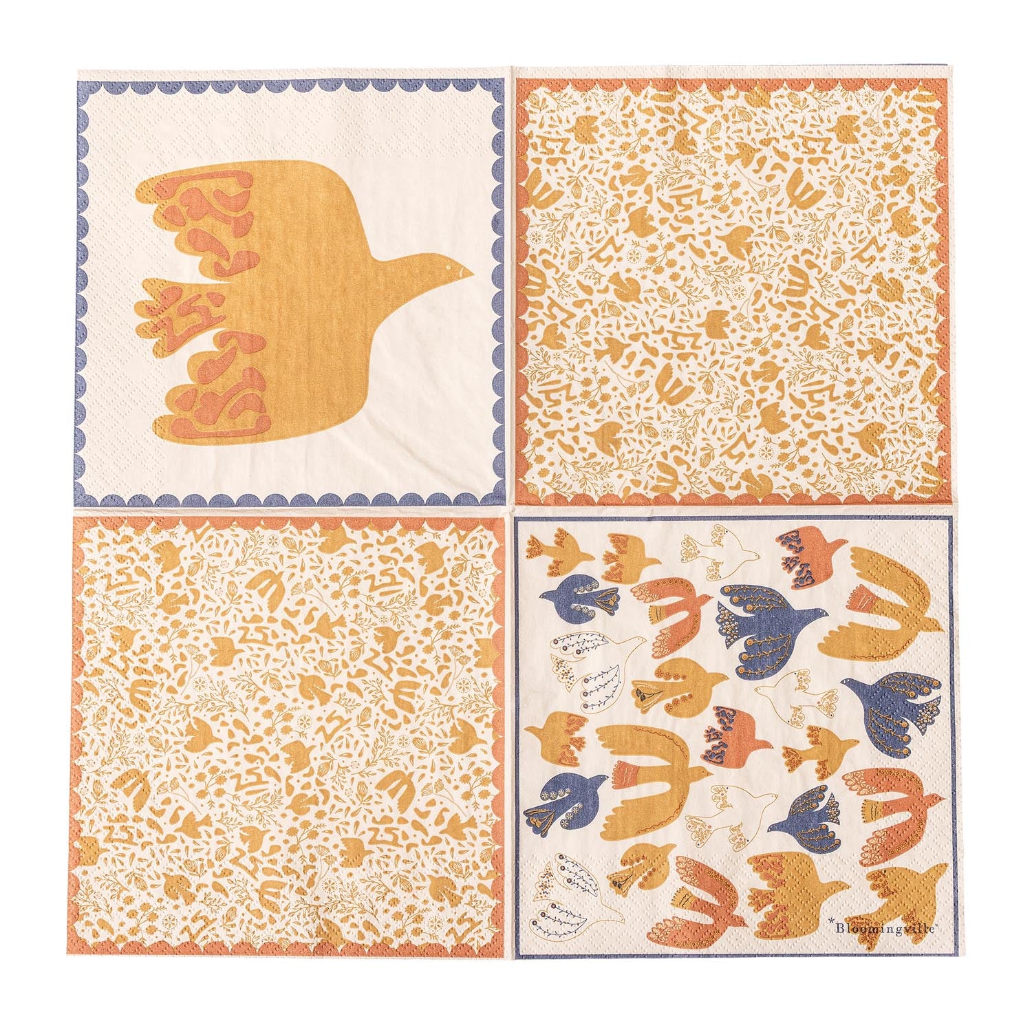 Anniversary Serviette, Gelb, FSC®Mix, Paper in Gelb präsentiert im Onlineshop von KAQTU Design AG. Servietten ist von Bloomingville