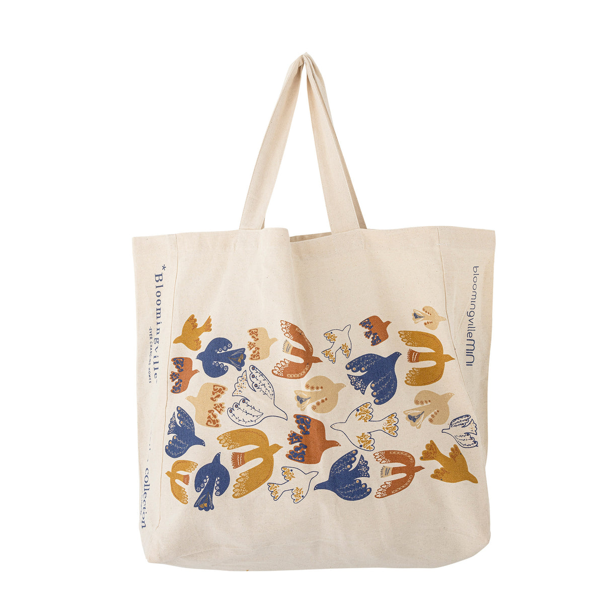 Anniversary Einkaufstasche, Braun, Baumwolle in Braun präsentiert im Onlineshop von KAQTU Design AG. Tasche ist von Bloomingville