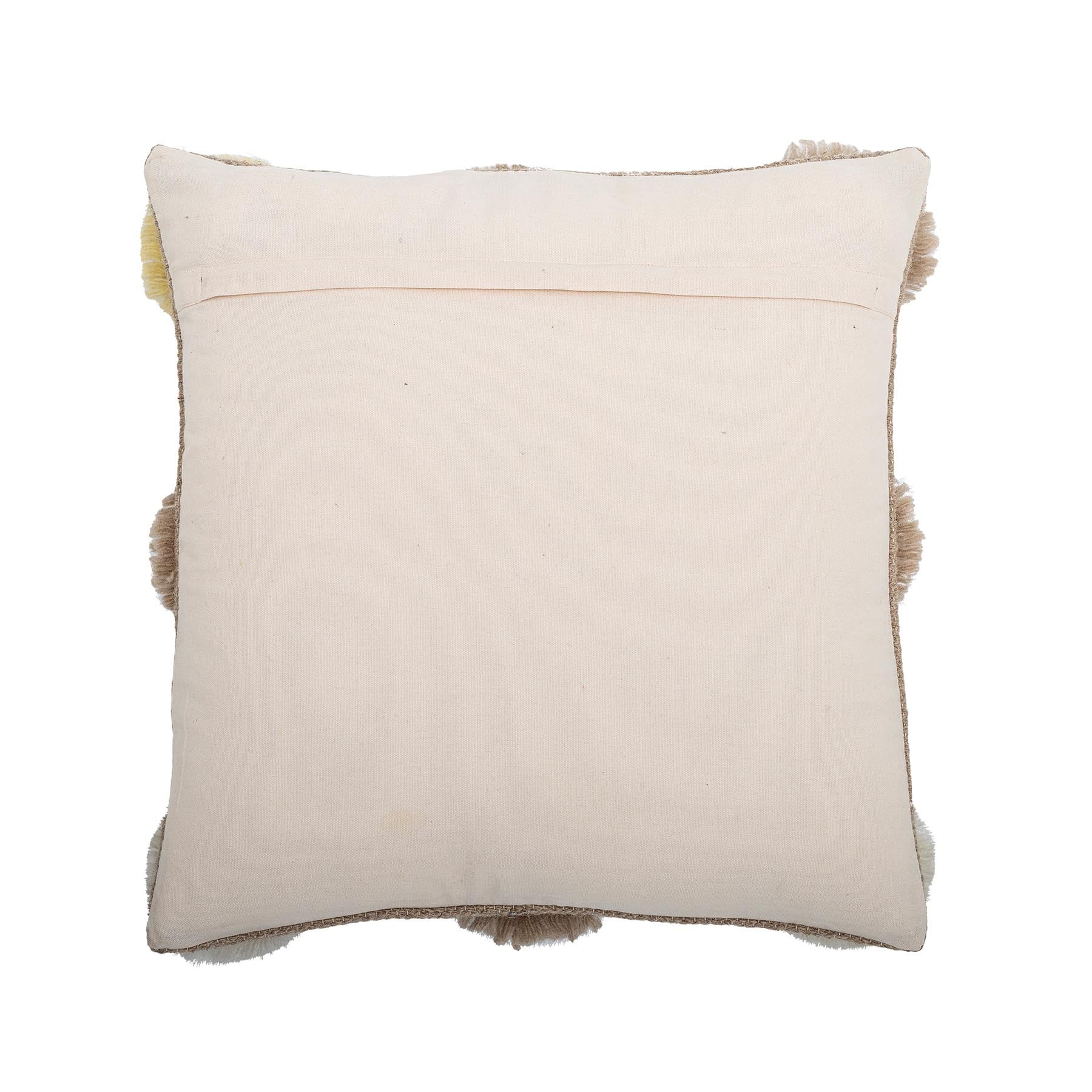 Somma Kissen, Gelb, Wolle in Yellow präsentiert im Onlineshop von KAQTU Design AG. Deko Kissenbezug ist von Bloomingville