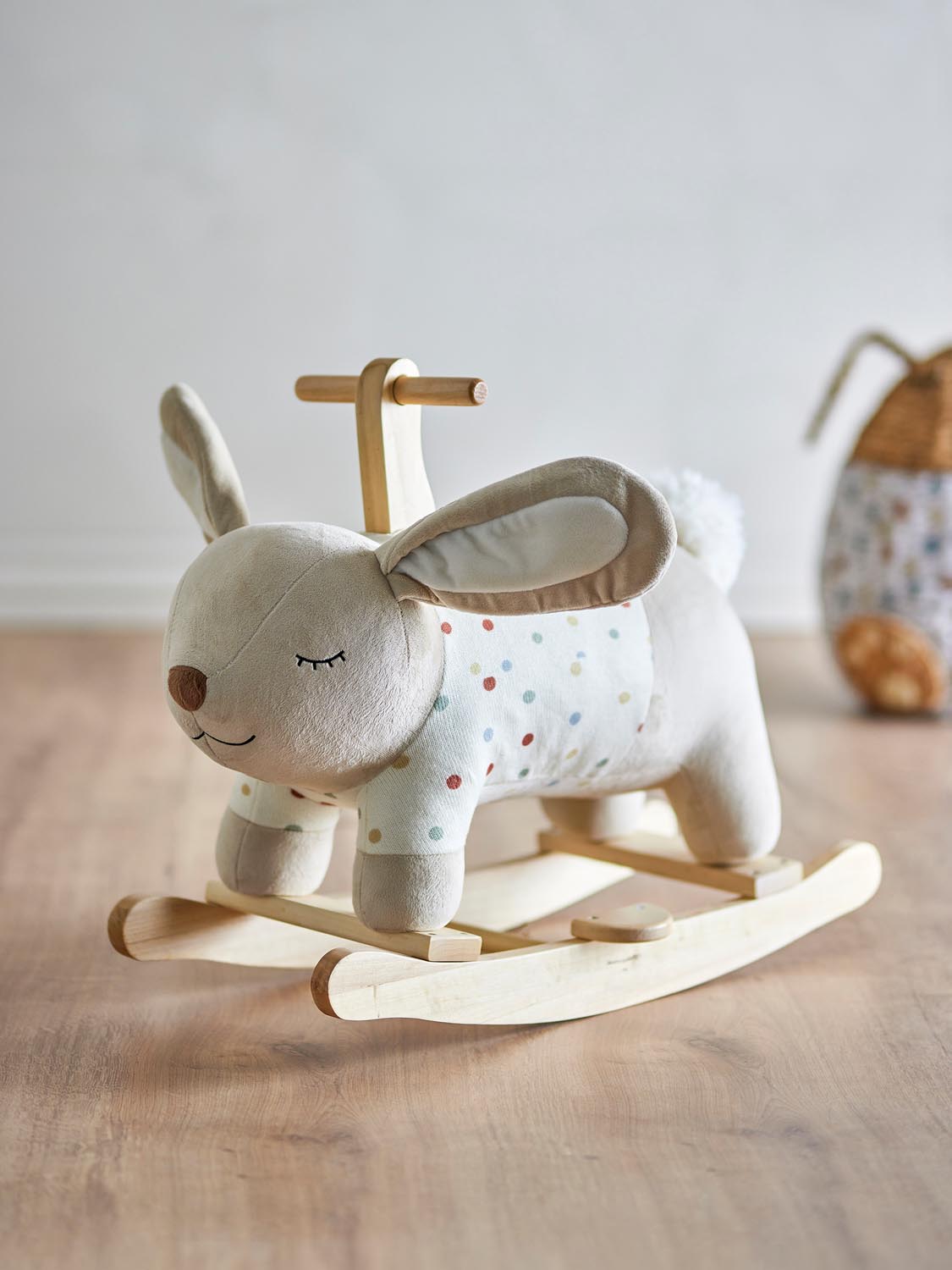Villja Schaukelspielzeug, Kaninchen, Bunt, Polyester in Multi präsentiert im Onlineshop von KAQTU Design AG. Zelt Kids ist von Bloomingville Mini