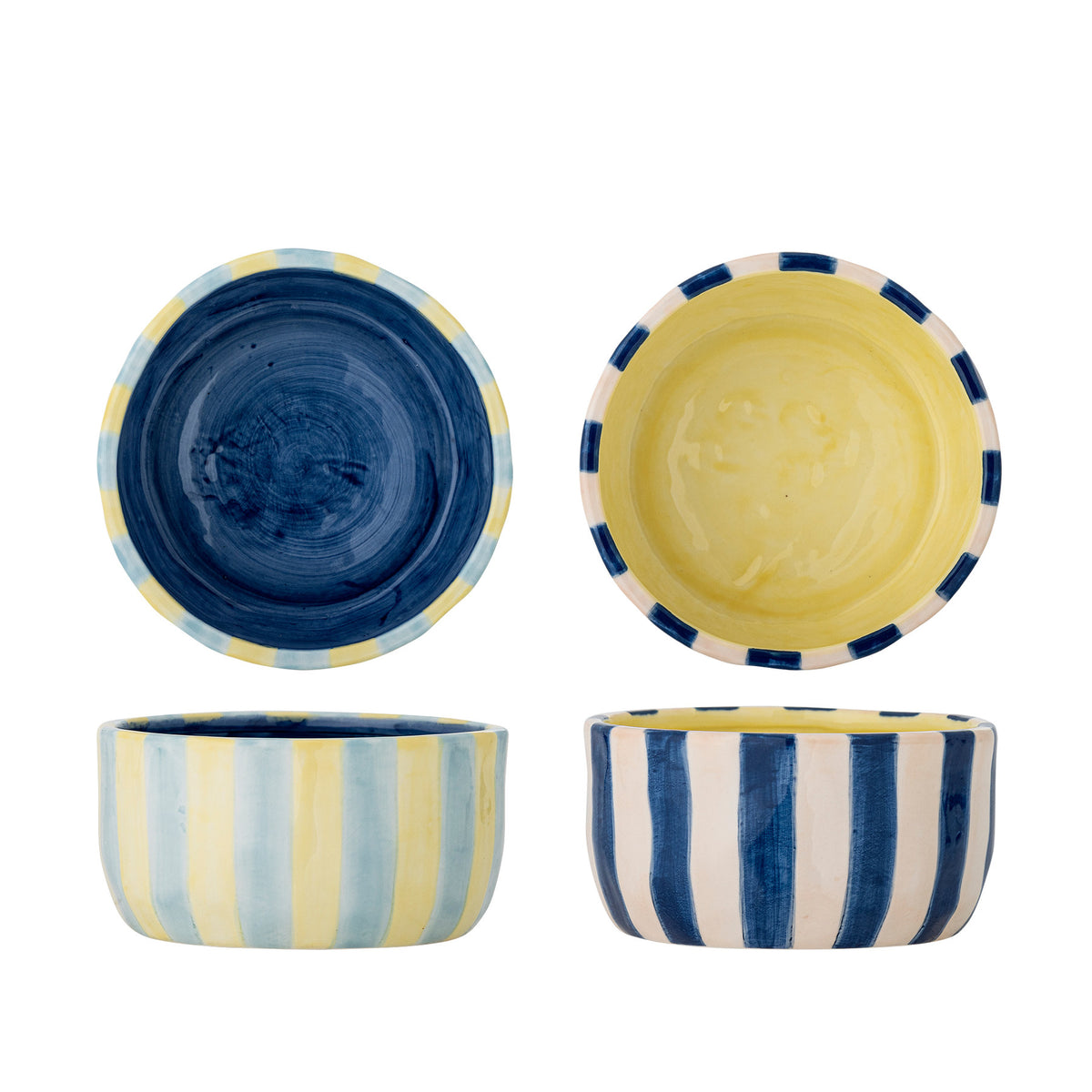 Phoenix Schale, Bunt, Steingut in Multi präsentiert im Onlineshop von KAQTU Design AG. Schale ist von Bloomingville