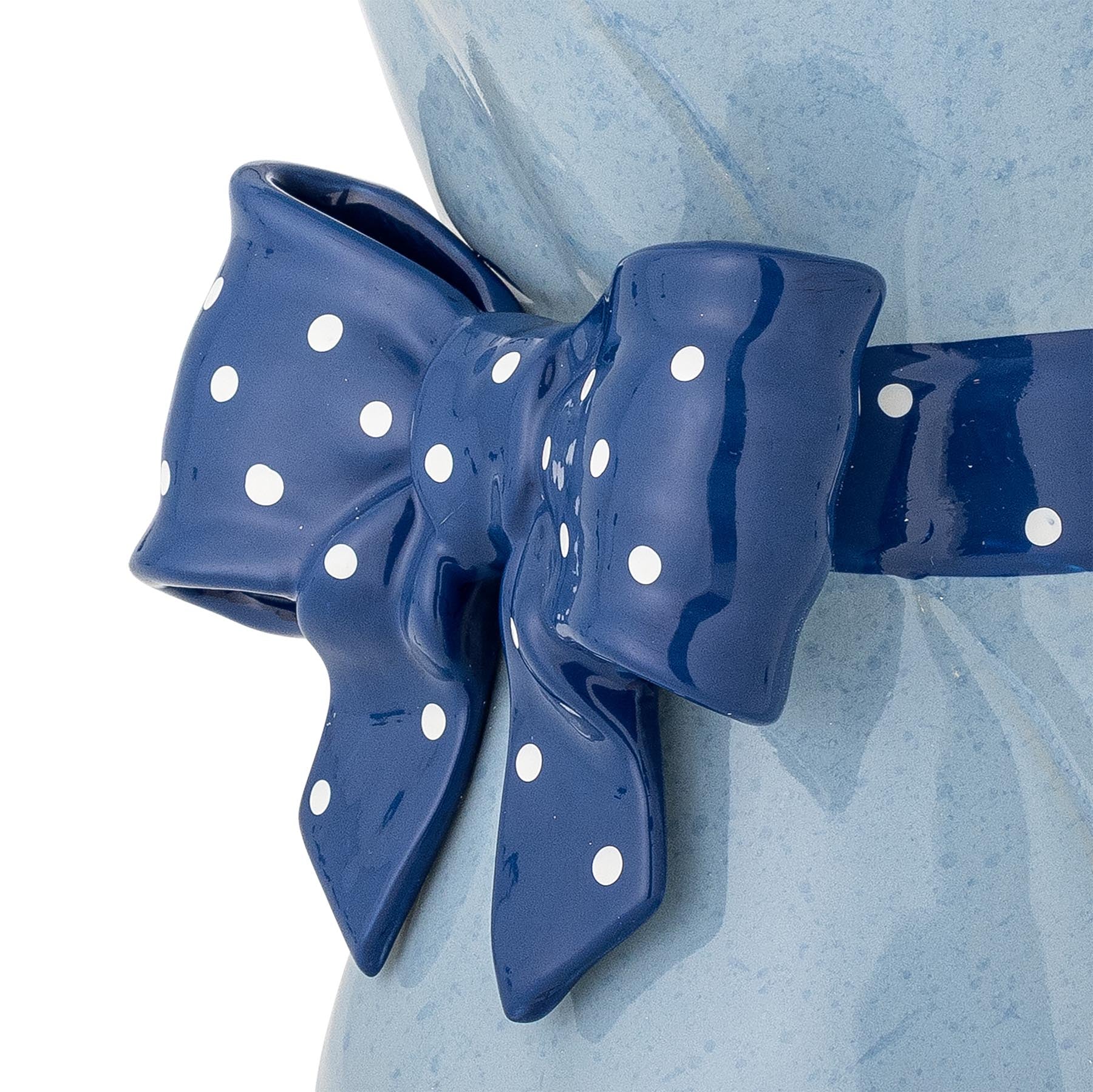 Belivia Vase, Blau, Steingut in Blue präsentiert im Onlineshop von KAQTU Design AG. Vase ist von Bloomingville