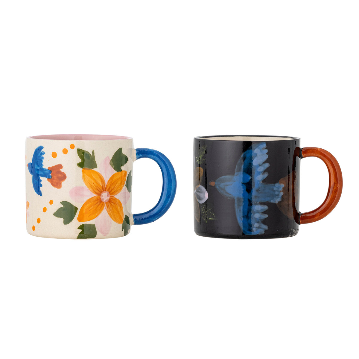 Maricala Tasse, Bunt, Steingut in Multi präsentiert im Onlineshop von KAQTU Design AG. Tasse ist von Bloomingville