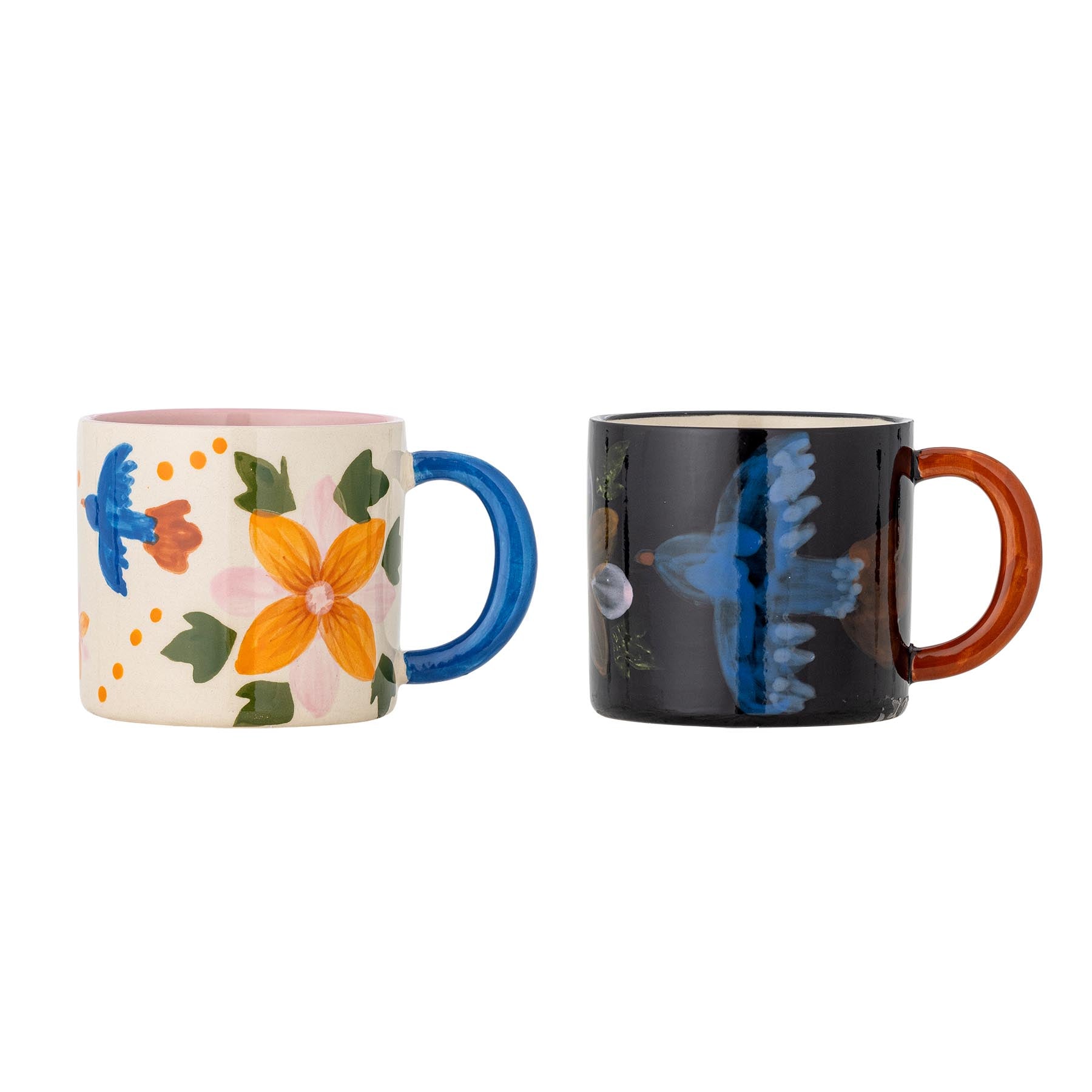 Maricala Tasse, Bunt, Steingut in Multi präsentiert im Onlineshop von KAQTU Design AG. Tasse ist von Bloomingville