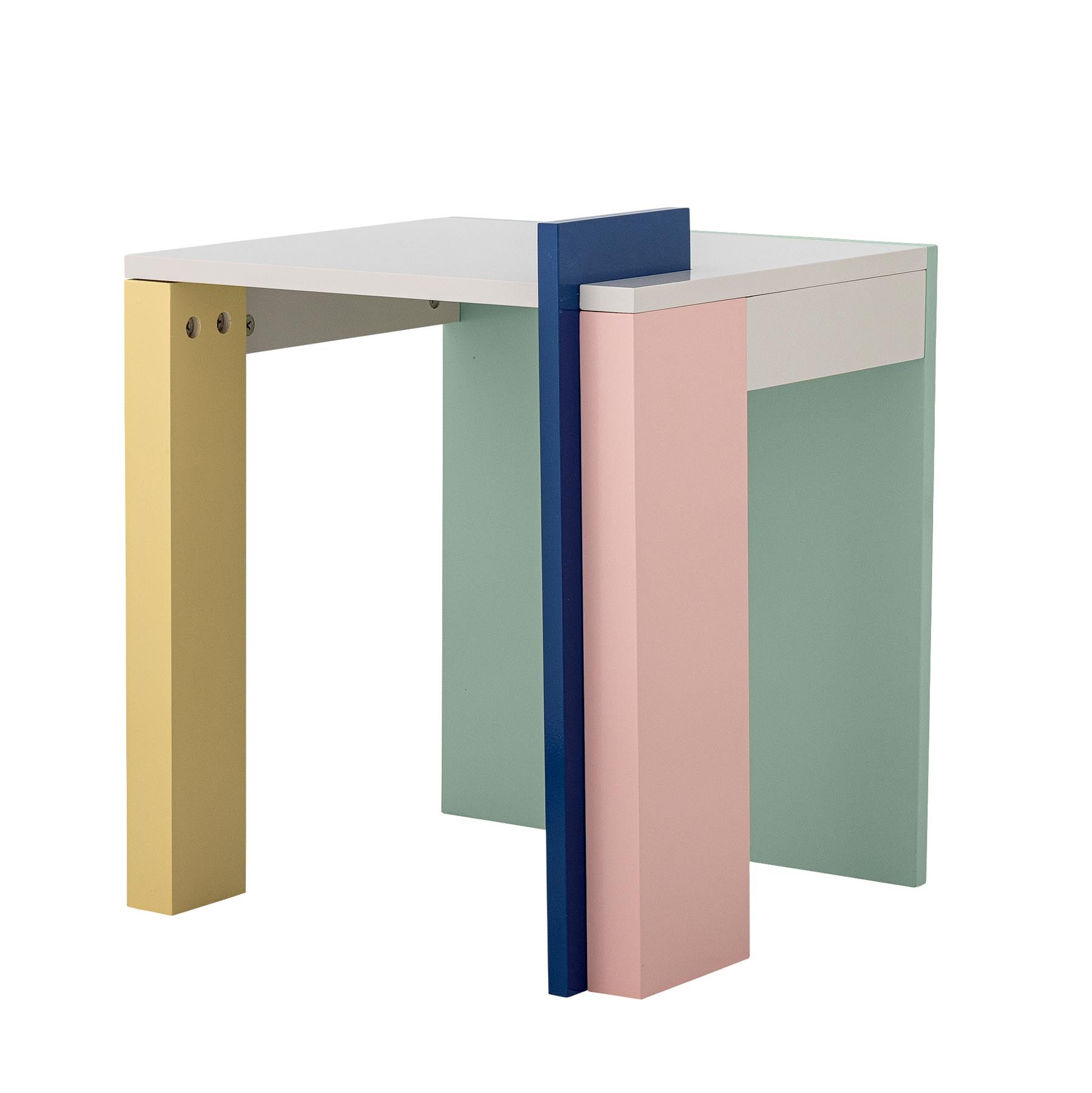 Banjo Beistelltisch, Bunt, FSC®100%, MDF in Multi präsentiert im Onlineshop von KAQTU Design AG. Standregal ist von Bloomingville