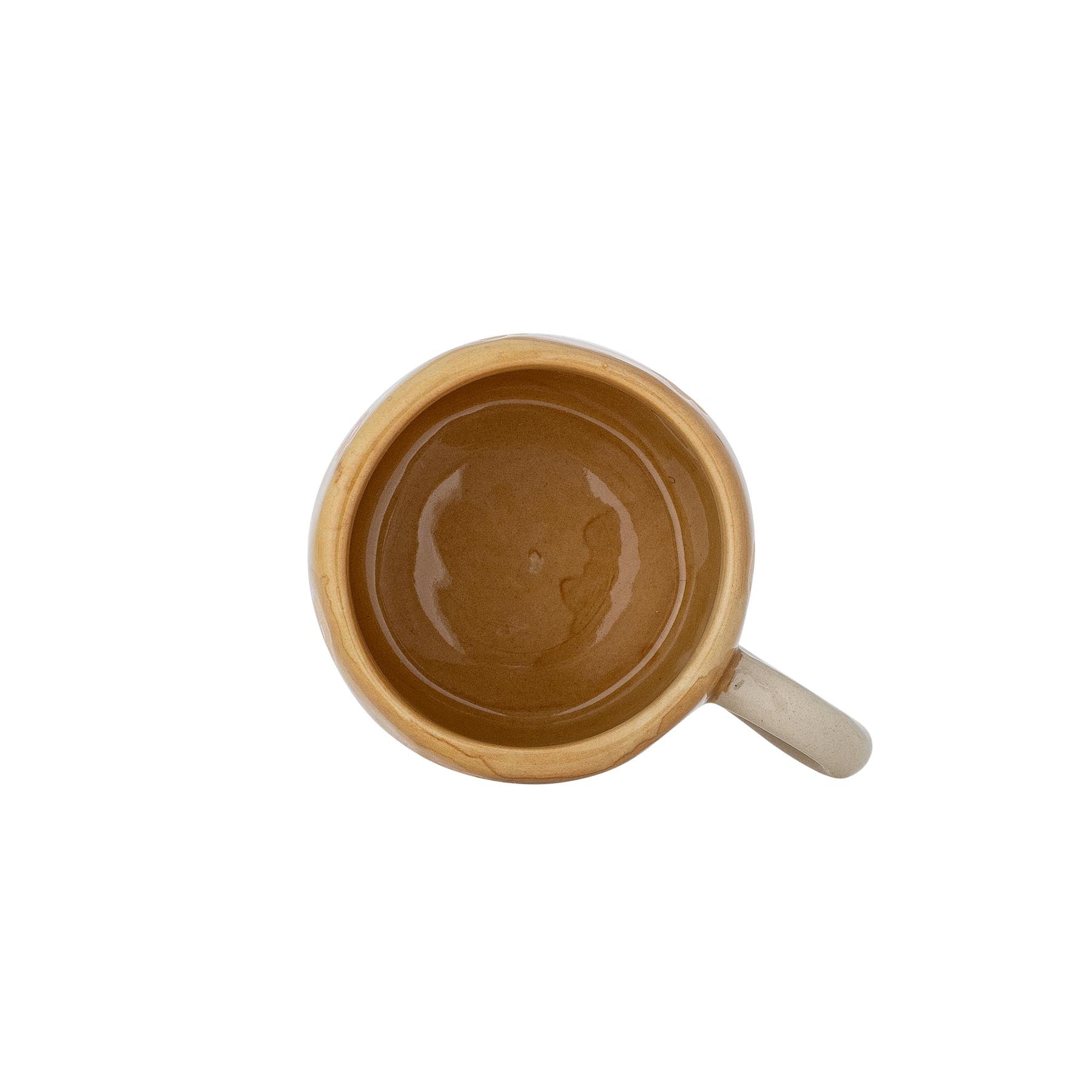 Nini Tasse, Braun, Steingut in Brown präsentiert im Onlineshop von KAQTU Design AG. Tasse ist von Bloomingville