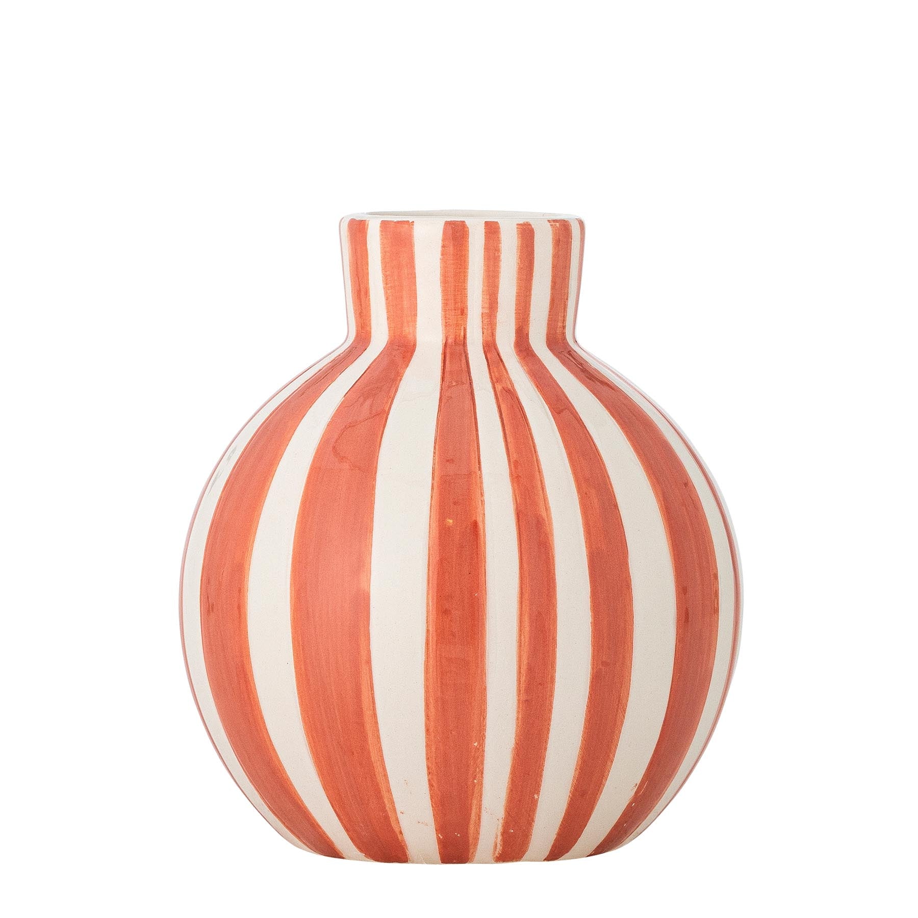 Fian Vase, Orange, Keramik in Orange präsentiert im Onlineshop von KAQTU Design AG. Vase ist von Bloomingville