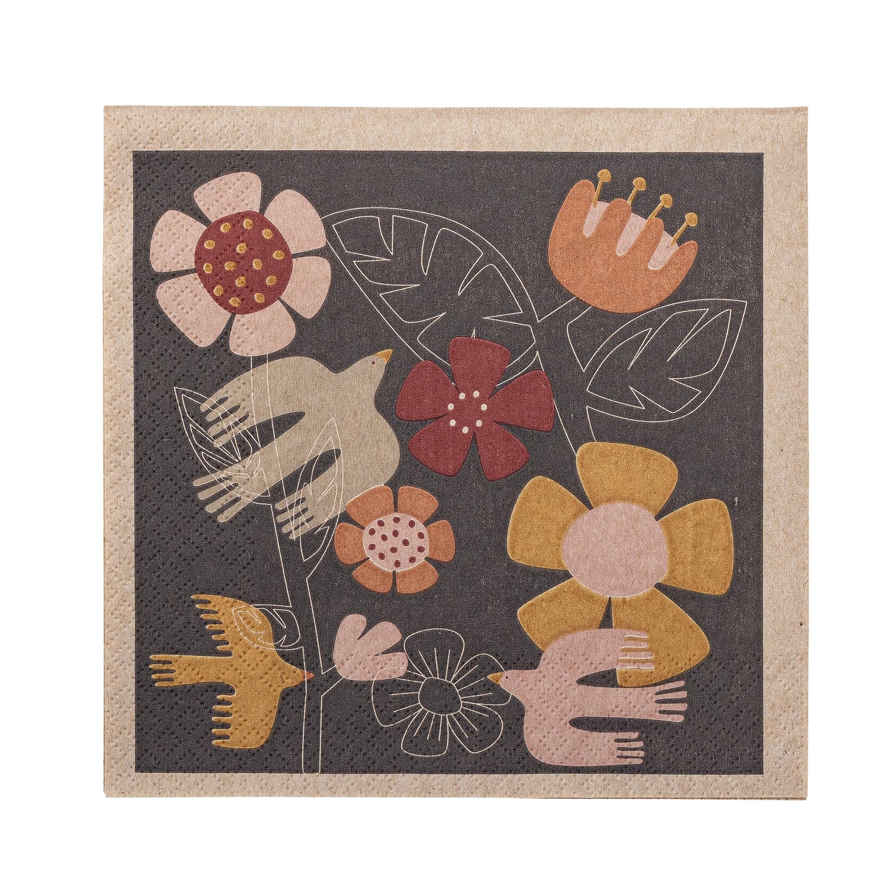 Vivielle Serviette, Natur, FSC®Recycled, Paper in Nature präsentiert im Onlineshop von KAQTU Design AG. Servietten ist von Bloomingville