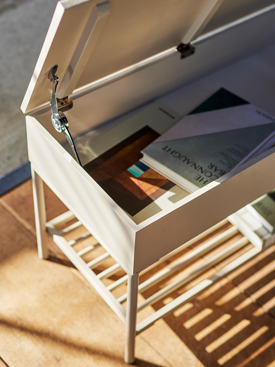 Aveline Bank, Natur, MDF in Nature präsentiert im Onlineshop von KAQTU Design AG. Sitzbank ist von Bloomingville